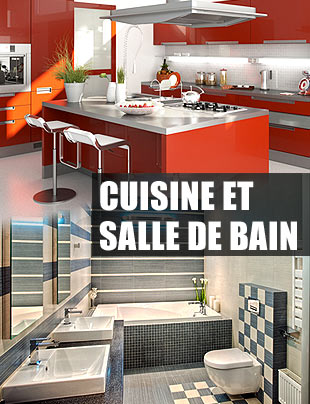 Cuisine et Salle de bain