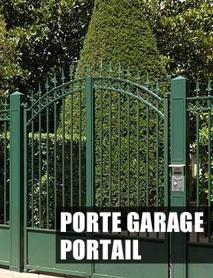 Porte garage, portail
