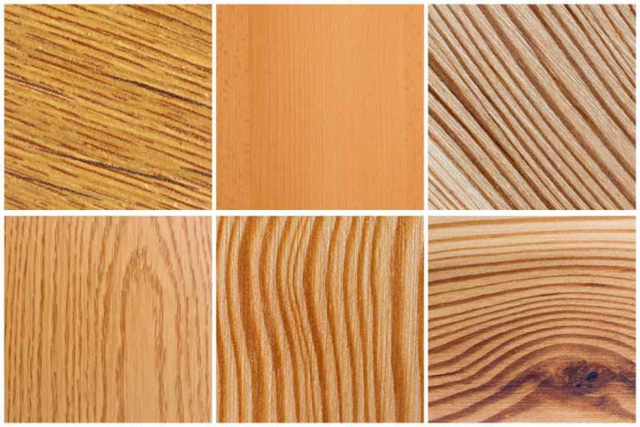 Les différentes essences de bois