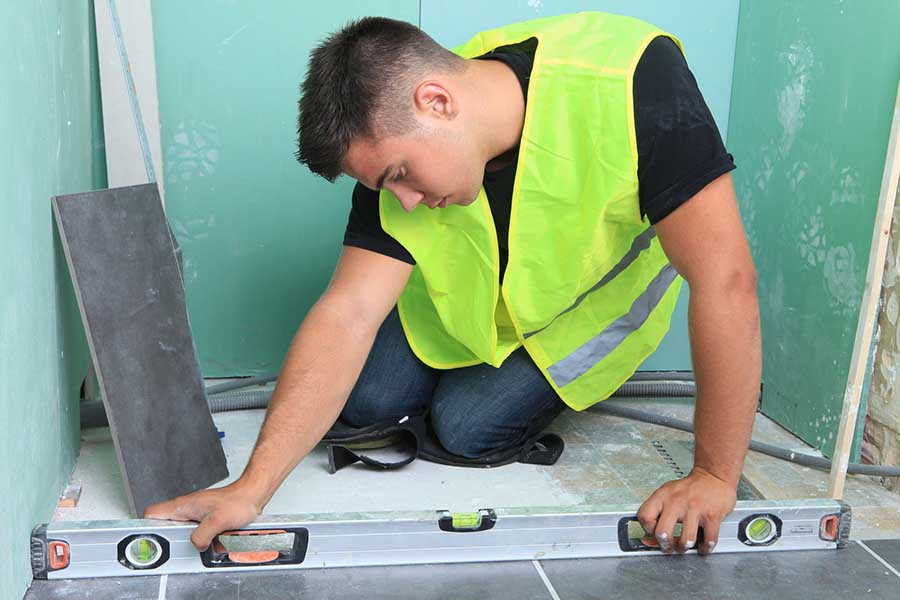 Carreleur, un art de la précision