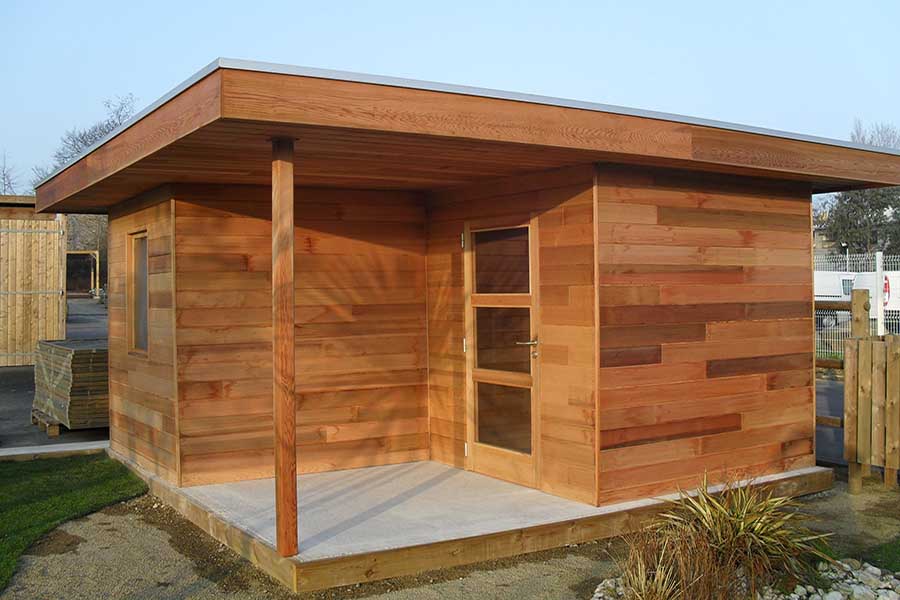 Extension maison en bois