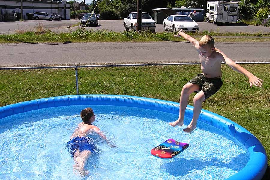 Piscines hors-sol maison