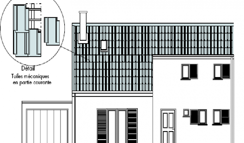 Remplacement d'une couverture en tuiles