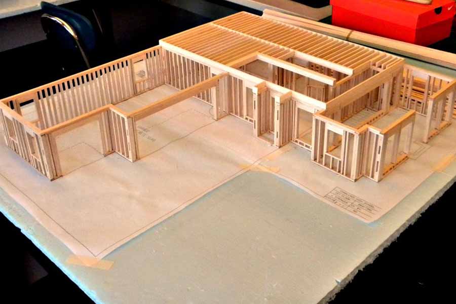 construction maison en bois