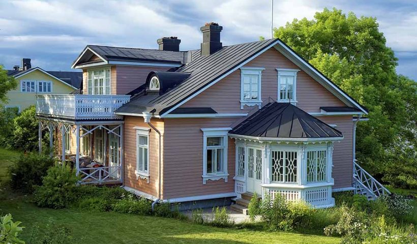 Construction d'une maison en bois
