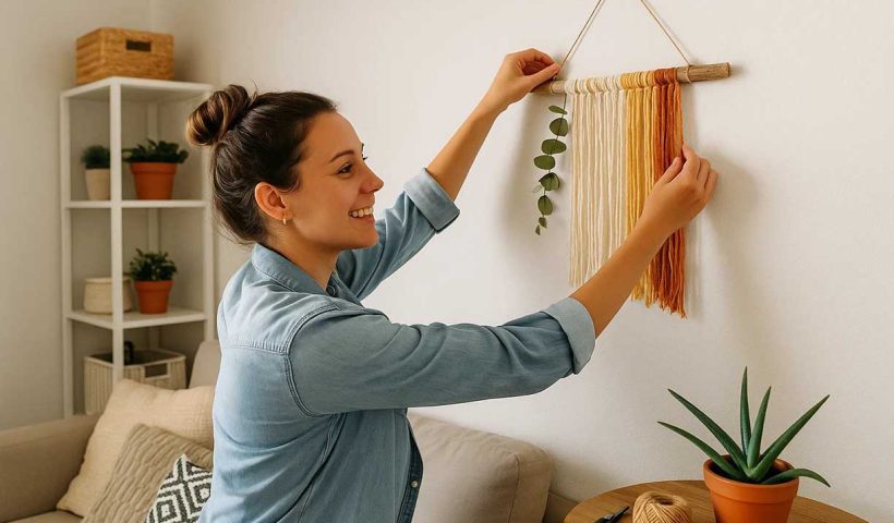 idées DIY pour décorer son intérieur à petit prix