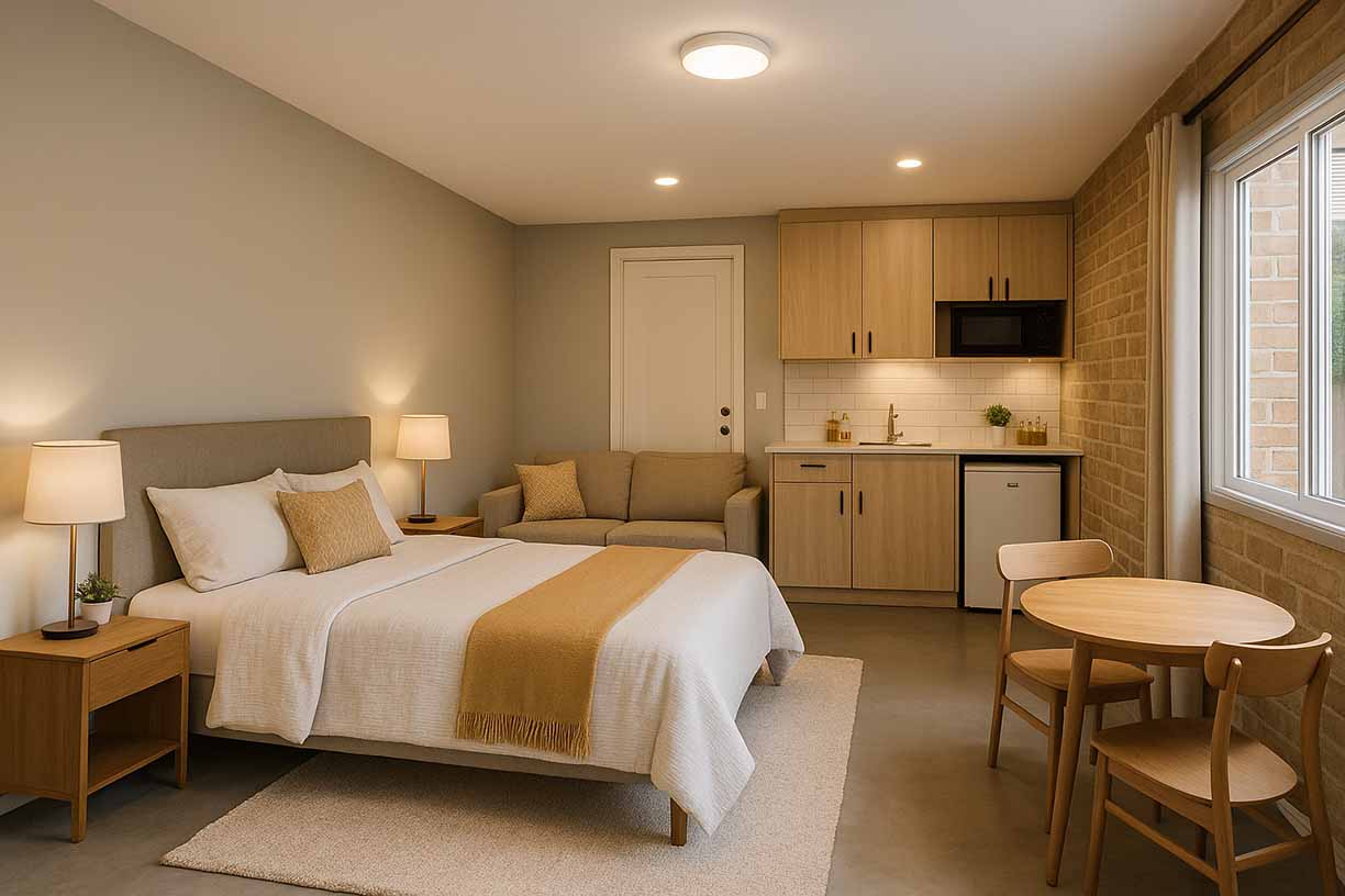 studio pour invités ou adolescent dans votre garage